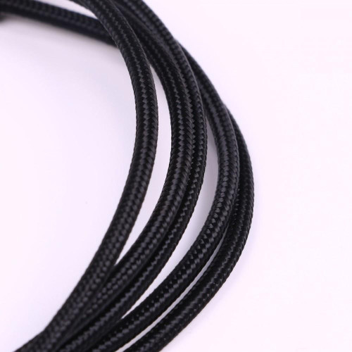 Kabel USB-Micro USB 1.5 m. czarny sznurek-700976