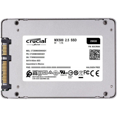 MX500 250GB Sata3 2.5'' 560/510 MB/s-702063