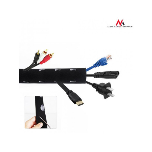 Organizator neoprenowa maskownica kabli MCTV-672 , 110mm x 2m-702652