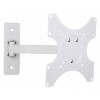 Uchwyt ścienny LCD/LED 19-37cali 25kg regulowany, biały-703111