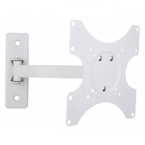 Uchwyt ścienny LCD/LED 19-37cali 25kg regulowany, biały-703111