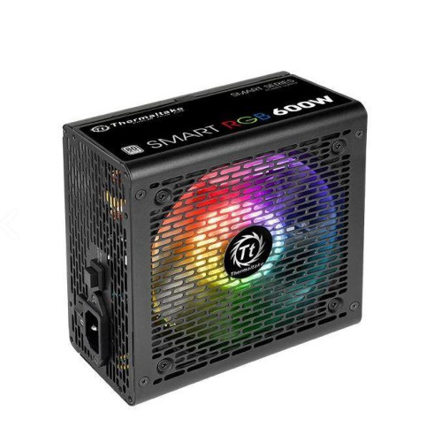 Smart 600W RGB (80+ 230V EU, 2xPEG, 120mm, Single Rail)-703237