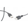 Przedłużacz kabla USB 2.0 AM-AFI 0.75m czarny-704675