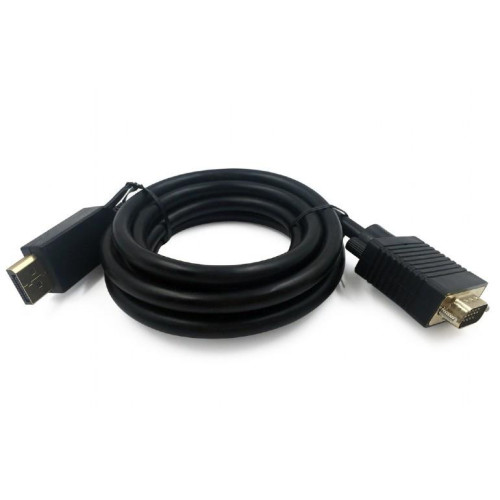 Kabel DisplayPort VGA 1.8m czarny-704669