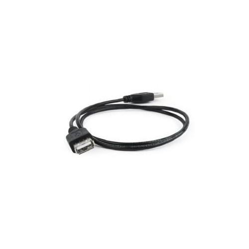 Przedłużacz kabla USB 2.0 AM-AFI 0.75m czarny-704676