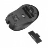 Mydo Silent Click bezprzewodowa mysz czarna-705652