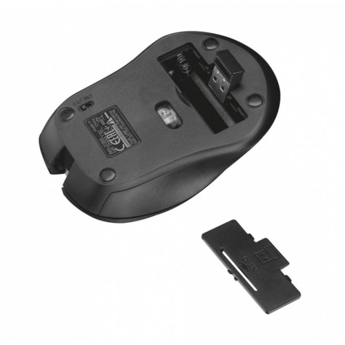 Mydo Silent Click bezprzewodowa mysz czarna-705652