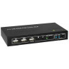 2-portowy przełącznik KVM HDMI/USB 2x1 z audio-708621