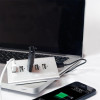 Hub biurkowy 4xUSB 2.0 z zasilaczem-709509