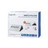 Hub biurkowy 4xUSB 2.0 z zasilaczem-709511