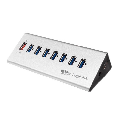 Hub biurkowy 7xUSB 3.0 z zasilaczem-709527