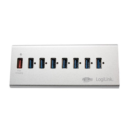 Hub biurkowy 7xUSB 3.0 z zasilaczem-709529