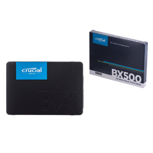 Dysk SSD Crucial BX500 500GB 3D NAND SATA 2.5-7103408