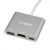 HUB USB Type-C power delivery HDMI USB A-713893