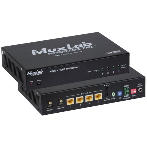 MUXLAB SPLITTER HDMI/HDBT, 1X4, UHD-4K (500424)-7150369