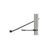 Nylonowe opaski zaciskowe 280 x 4.8mm 100szt. czarne-716208