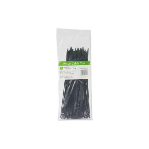 Nylonowe opaski zaciskowe 280 x 4.8mm 100szt. czarne-716206