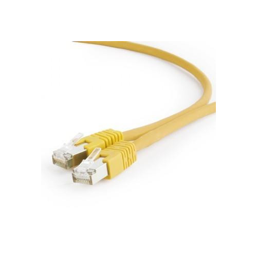 Patch cord Kat.6A S/FTP LSZHCU 0.25m żółty-716921
