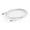 Kabel USB 3.0 C AM/CM 1m/biały-718915