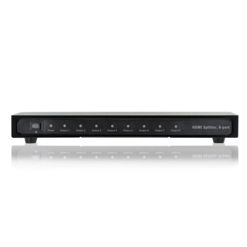 Rozdzielacz/Splitter HDMI 8-portowy, 1080p 60Hz FHD 3D, HDCP 1.2, audio-720953