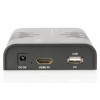 Przedłużacz/Extender KVM (HDMI+USB) do 120m po Cat.5e UTP lub IP, 1080p FHD 60Hz, audio (zestaw)-721293