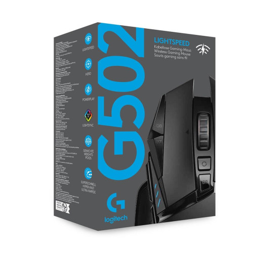 MYSZ GAMINGOWA LOGITECH G502 Lightspeed Black-7219534