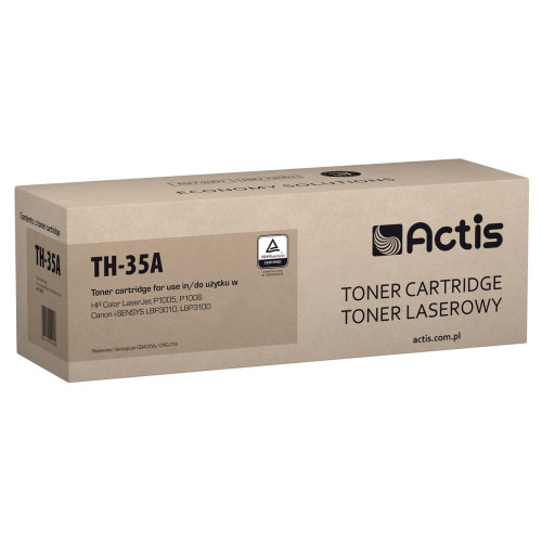 Actis TH-35A Toner (zamiennik HP 35A CB435A, Canon CRG-712; Standard; 1500 stron; czarny)-7240431
