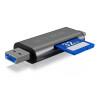 Czytnik kart IB-CR200-C USB 2.0 Type-C,TYPE_A-725191