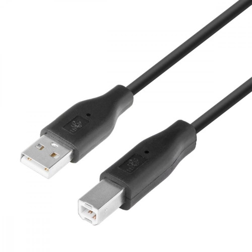 Kabel USB AM-BM 1.8 czarny -725050
