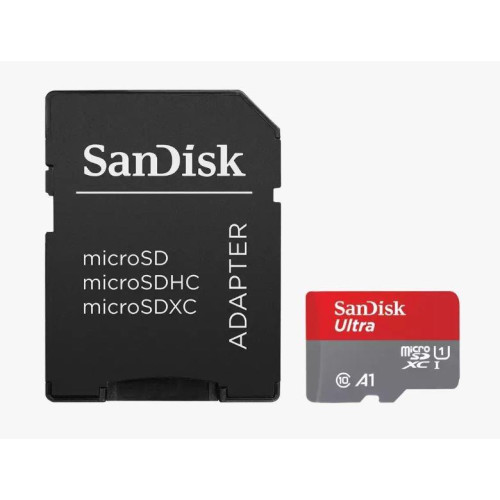 SANDISK ULTRA microSDXC 64GB 140MB/s + SD ADAPTER-7252029