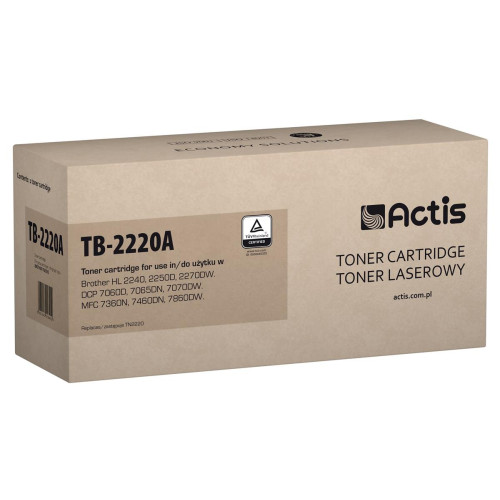 Actis TB-2220A Toner (zamiennik Brother TN-2220; Standard; 2600 stron; czarny)-7254116