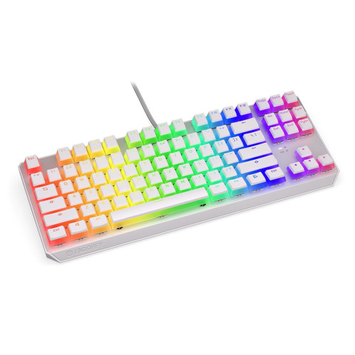 Klawiatura gamingowa ENDORFY Thock TKL Pudding Onyx White Brown RGB-7259301