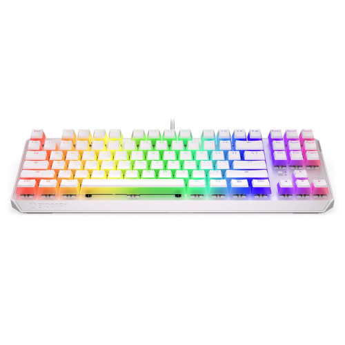 Klawiatura gamingowa ENDORFY Thock TKL Pudding Onyx White Brown RGB-7259305