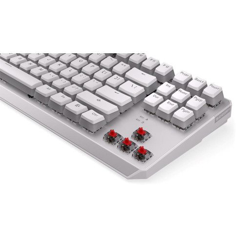 Klawiatura gamingowa ENDORFY Thock TKL Pudding Onyx White Red RGB-7259314