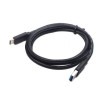 Kabel USB 3.0 typ C AM/CM/0.1m/czarny-726602