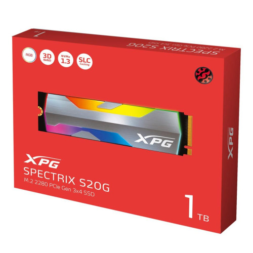 Dysk SSD ADATA XPG SPECTRIX S20G 500GB M.2 2280 PCIe Gen3x4-7271474