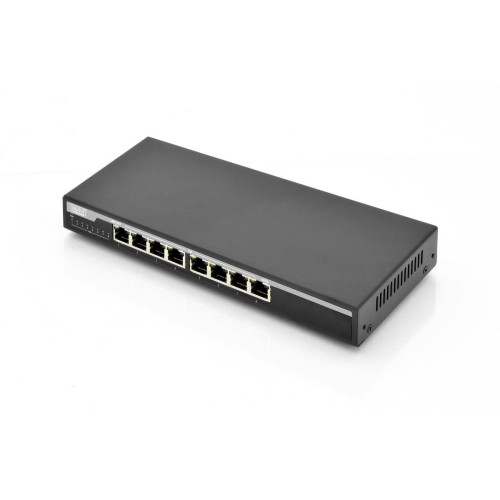 Switch Gigabit Desktop 8-portowy, 8x10/100/1000Mbps PoE+ af/at 135W, Metalowa obudowa-732133