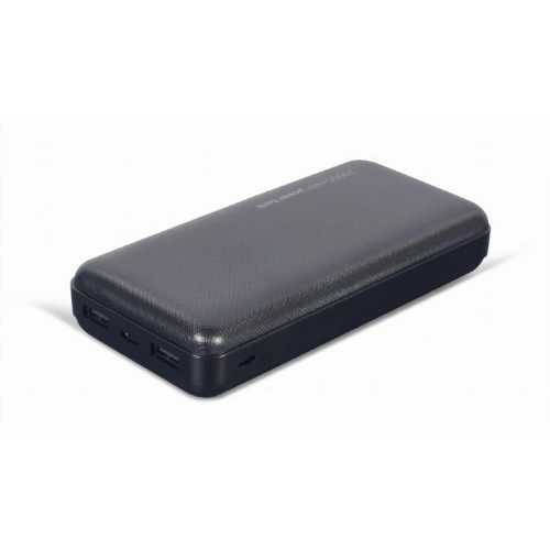 GEMBIRD POWERBANK 20000 MAH 2X USB, CZARNY-7334458