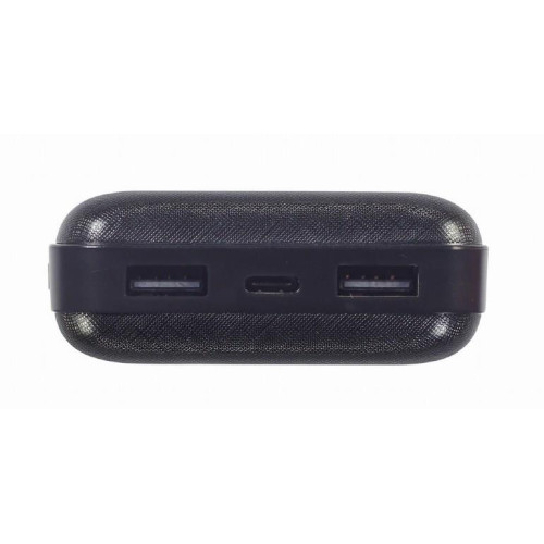 GEMBIRD POWERBANK 20000 MAH 2X USB, CZARNY-7334459