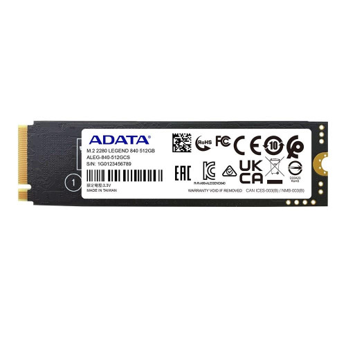 Dysk SSD ADATA LEGEND 840 512GB M.2 2280 PCIe Gen3x4-7357403