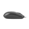 Mysz laserowa Hawk 1000 DPI czarna -736719