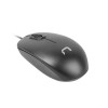 Mysz laserowa Hawk 1000 DPI czarna -736720