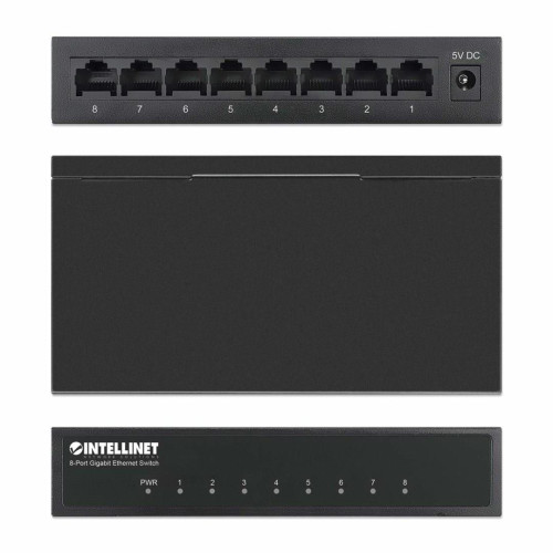 INTELLINET SWITCH GIGABIT 8X 10/100/1000 MBPS RJ45 DESKTOP METALOWY 530347-7360260