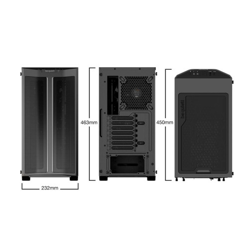 OBUDOWA BE QUIET! PURE BASE 500 FX BLACK-7379751