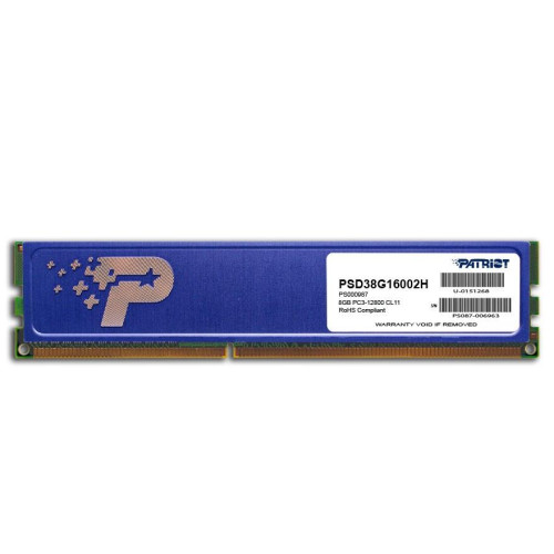 PATRIOT DDR3 8GB SIGNATURE 1600MHz CL11-7393869