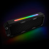 Chłodnica Pacific RL360 Plus RGB (360mm, 5x G 1/4, aluminium) radiator - czarny-740684