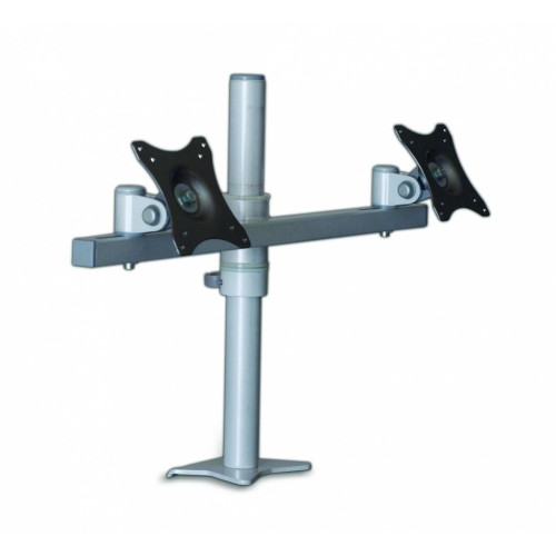 Uchwyt biurkowy na dwa monitory SV05 19-27