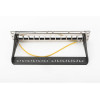 Patch panel 10, 12 port Keystone, pusty, Czarny-742436