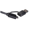 UNITEK OBUDOWA DYSKU USB-C M.2 SSD NVME/SATA, 10GBPS, RGB-7426341