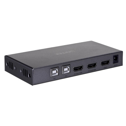 UNITEK PRZEŁĄCZNIK KVM 4K HDMI 2.0,2-IN,1-OUT +USB-7432629